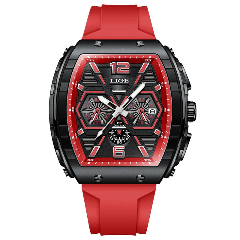 Ludwig Lige Chrono Prestige Red