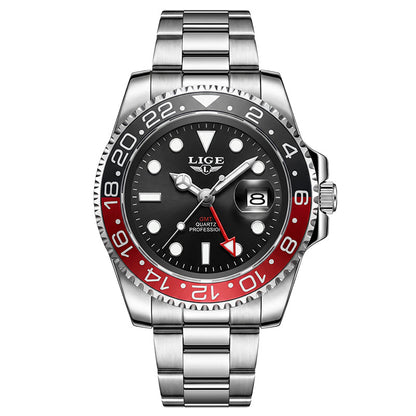 Ludwig Lige Grand Mariner GMT Crimson