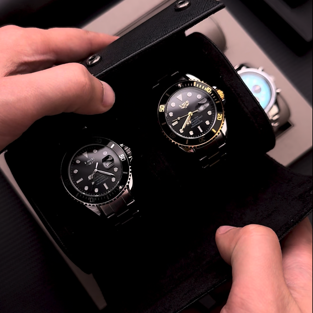 Ludwig Lige Leather Watch Roll